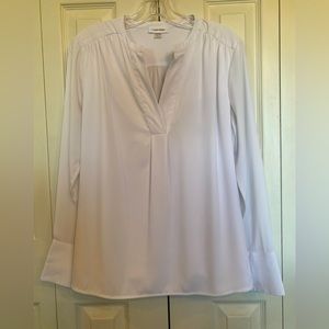 New worn once white Calvin Klein blouse
